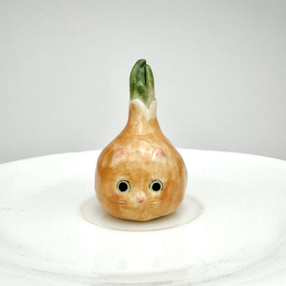 Garlic & Onion Cat Ring Cone