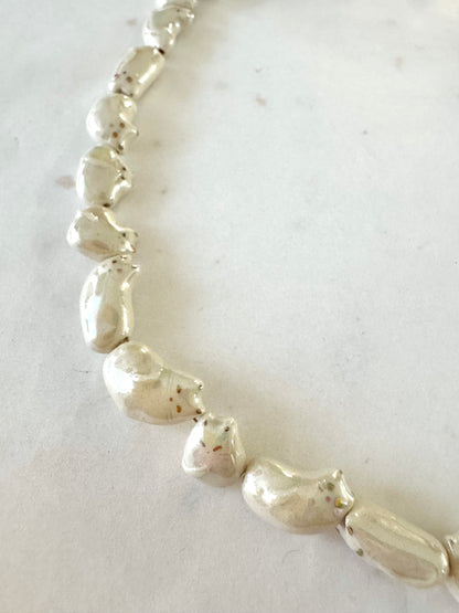 Pearly Cat Necklace