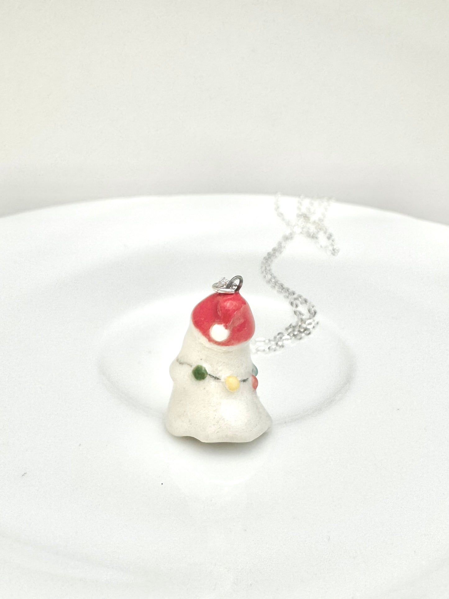 Christmas Ghost Necklace