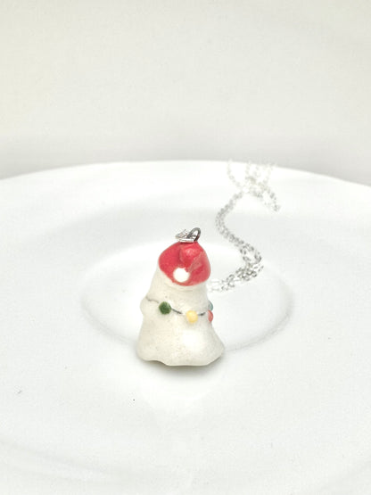 Christmas Ghost Necklace