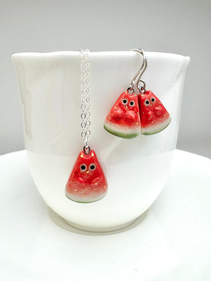 Watermelon Cat Jewelry