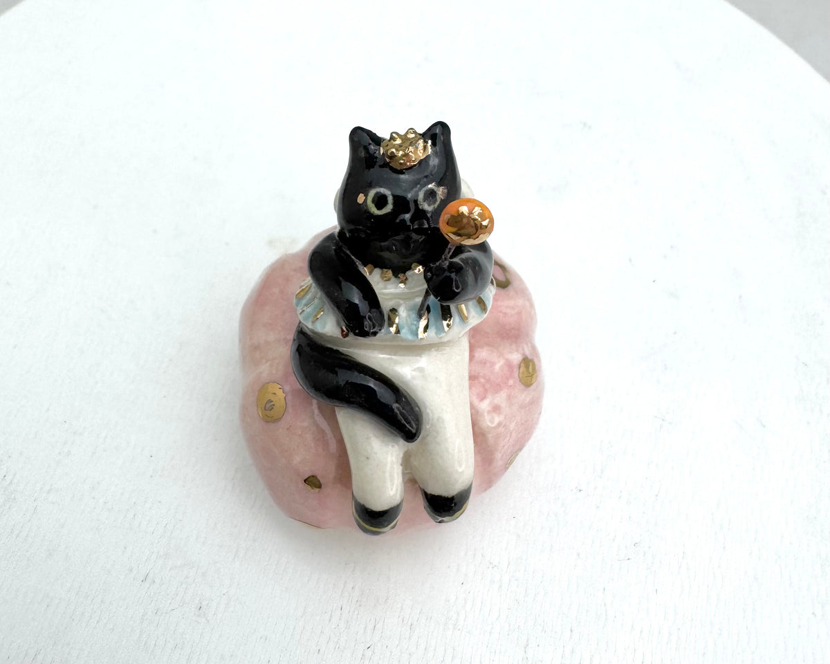 Fairy Black Cat Figurine