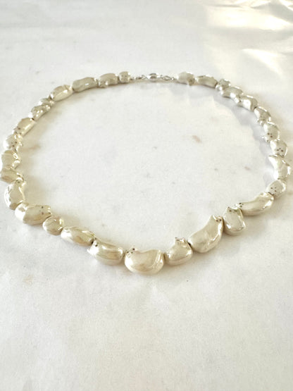 Pearly Cat Necklace