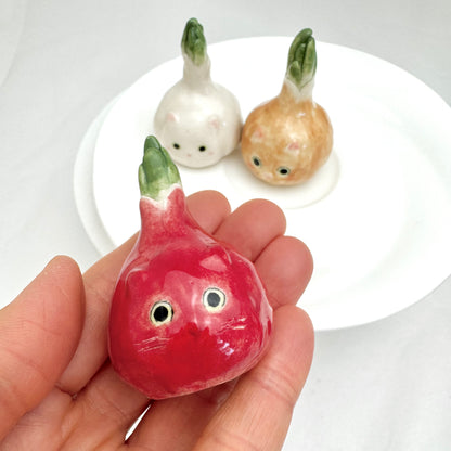 Garlic & Onion Cat Ring Cone