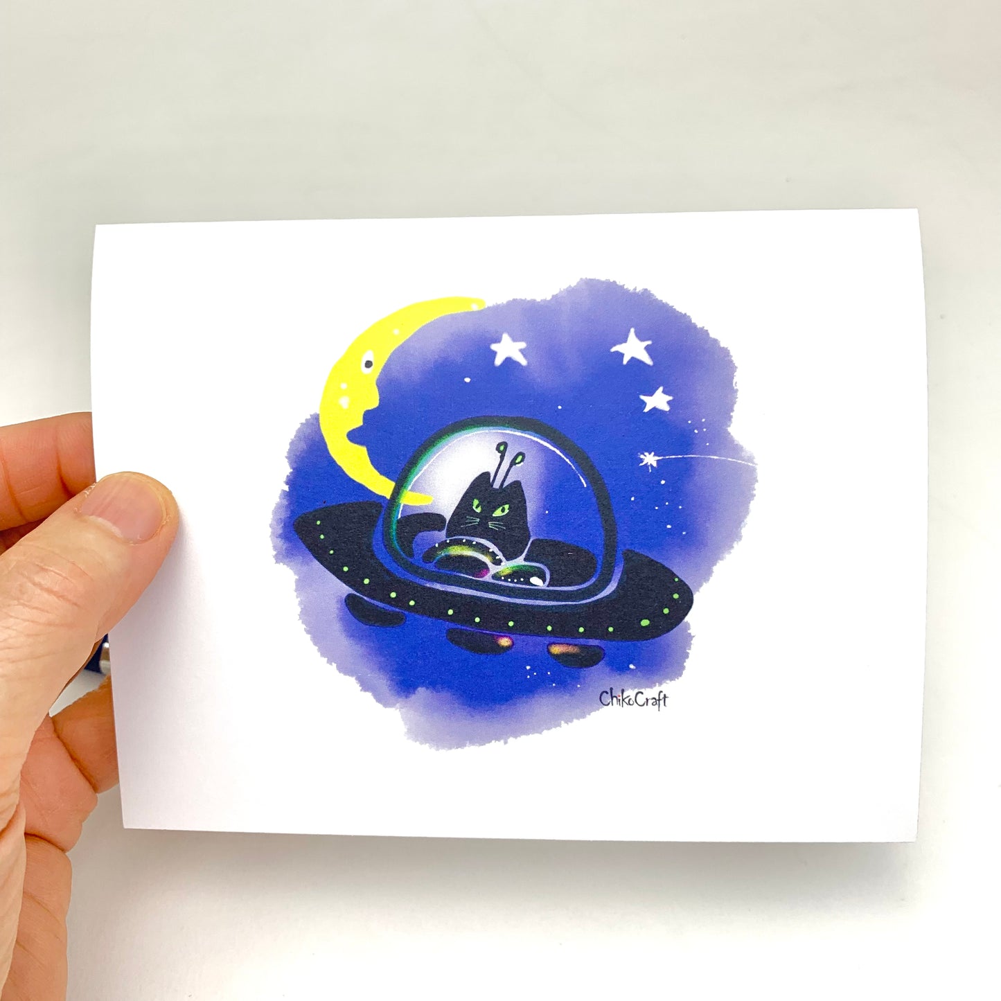 UFO Cat Card