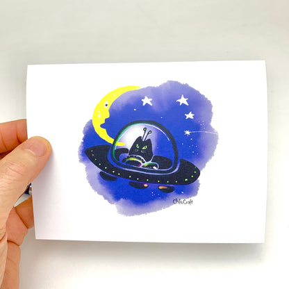 UFO Cat Card