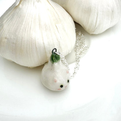 Garlic Cat Necklace