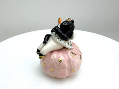 Fairy Black Cat Figurine