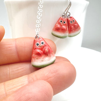 Watermelon Cat Jewelry