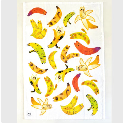 Banana Cat Towel