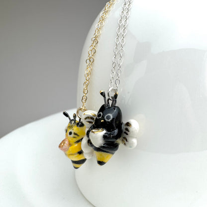 Bee Cat Necklace