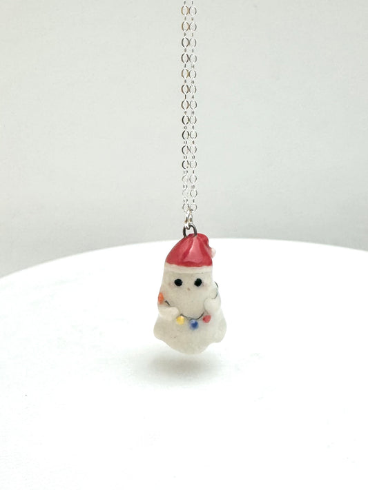 Christmas Ghost Necklace