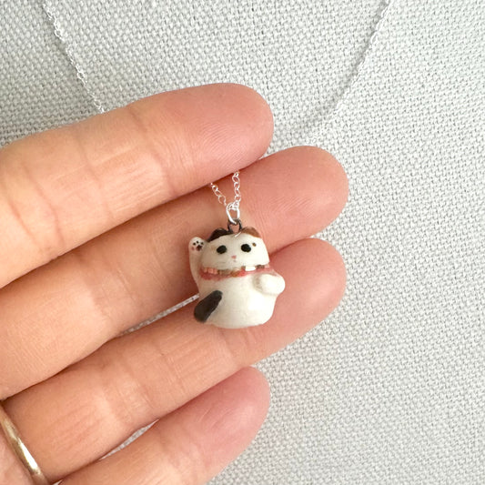 Maneki Neko Necklace