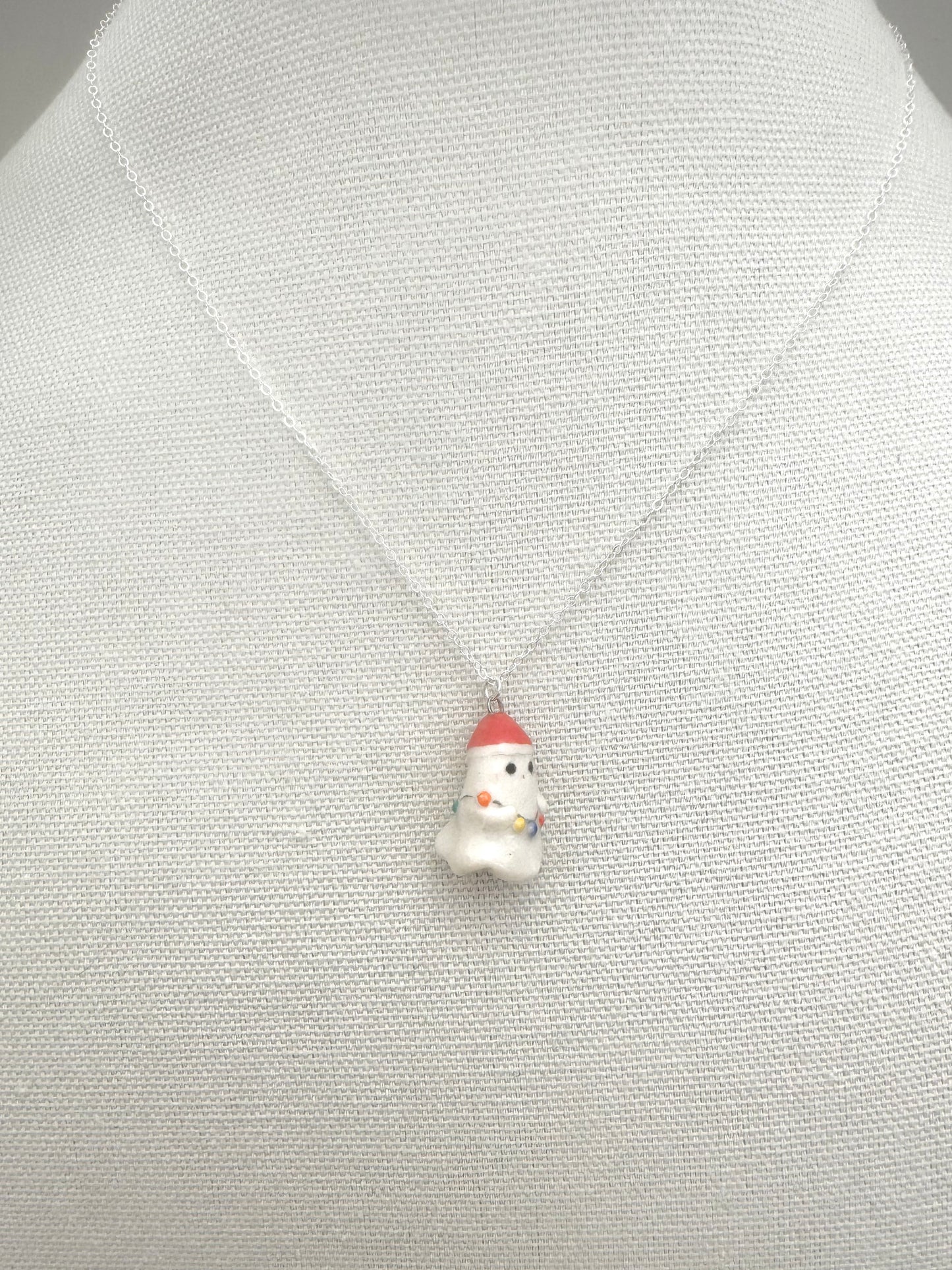Christmas Ghost Necklace