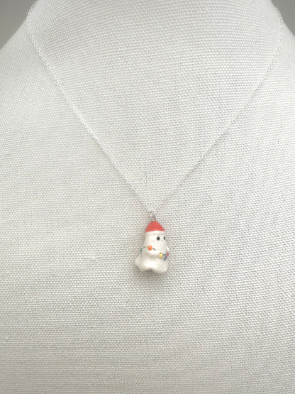 Christmas Ghost Necklace