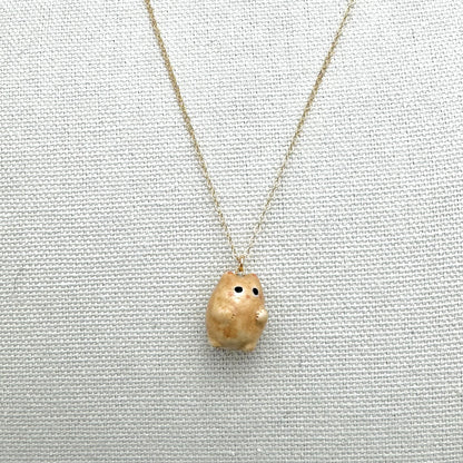 Potato Cat Necklace