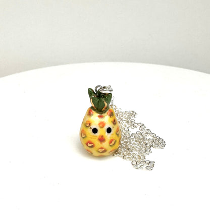 Pineapple Cat Necklace