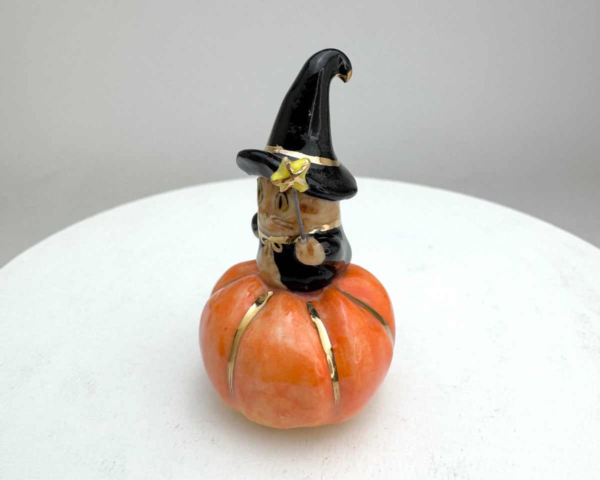 Wizard Cat Mini Figurine