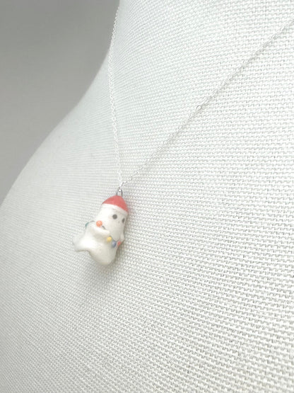 Christmas Ghost Necklace