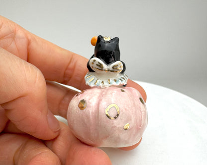Fairy Black Cat Figurine