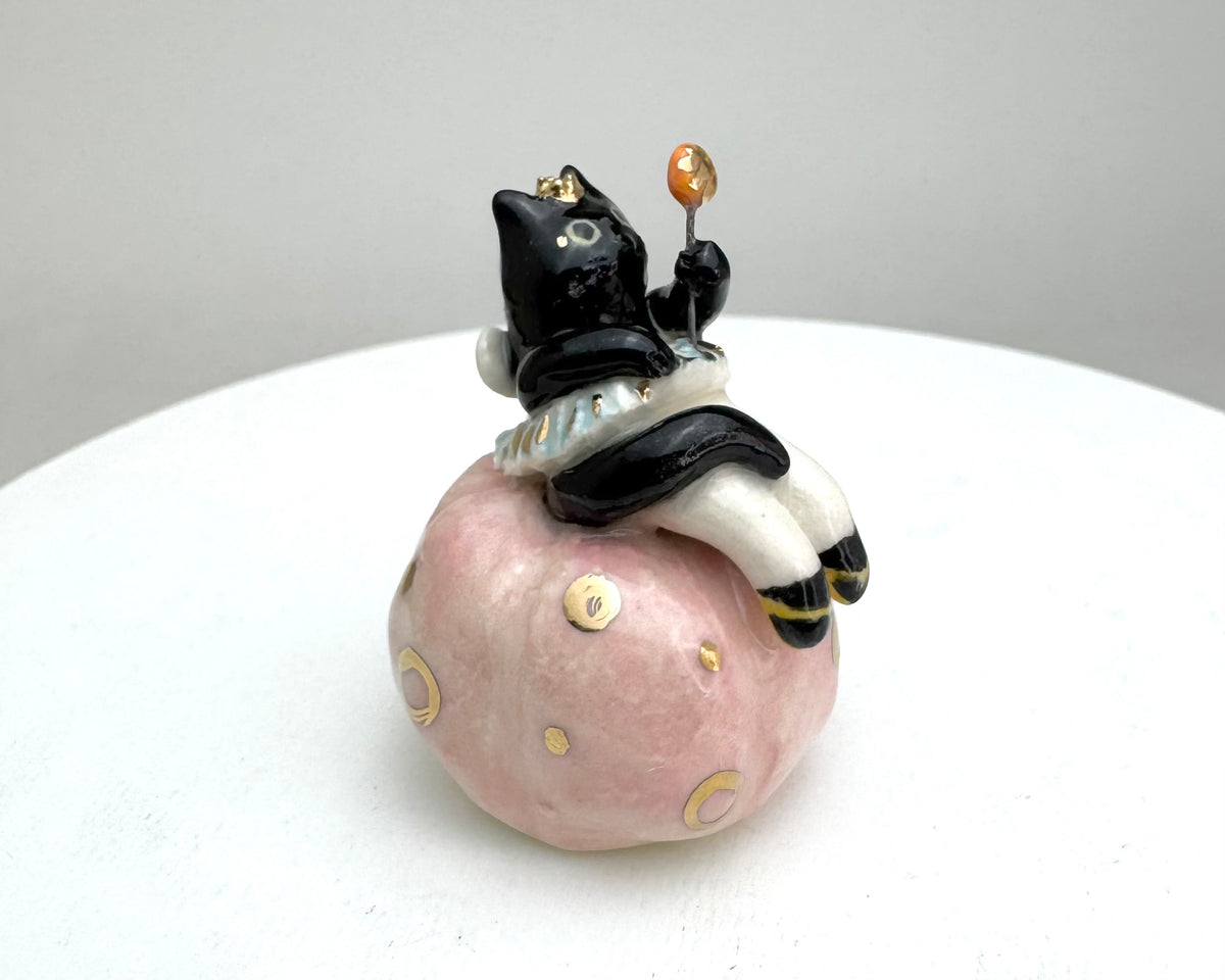 Fairy Black Cat Figurine
