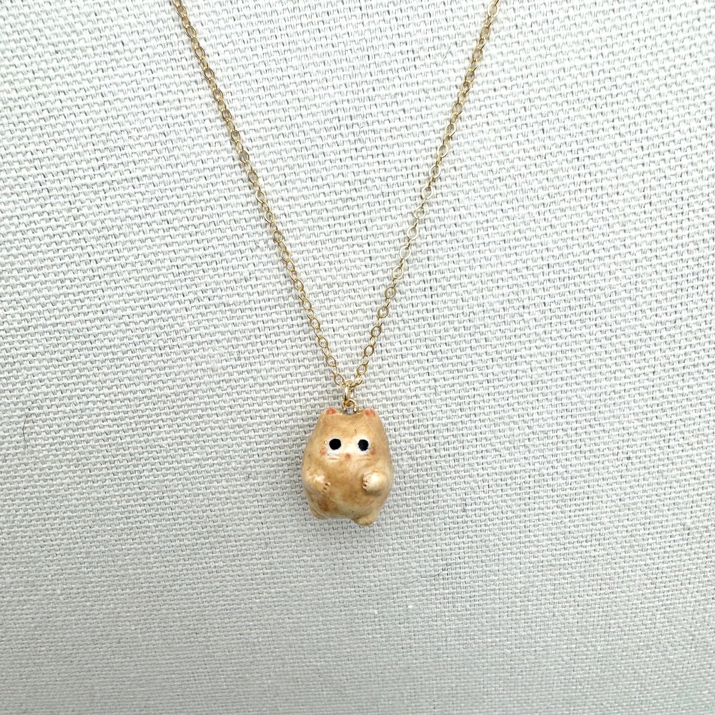 Potato Cat Necklace