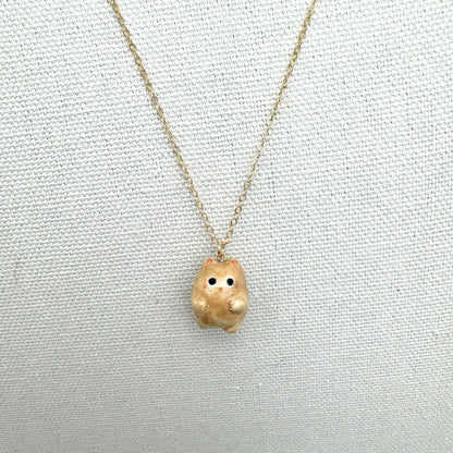 Potato Cat Necklace