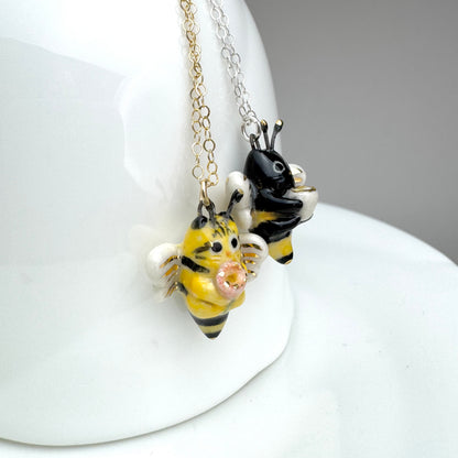 Bee Cat Necklace