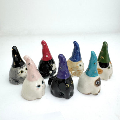 Gnome Cat Ring Cone