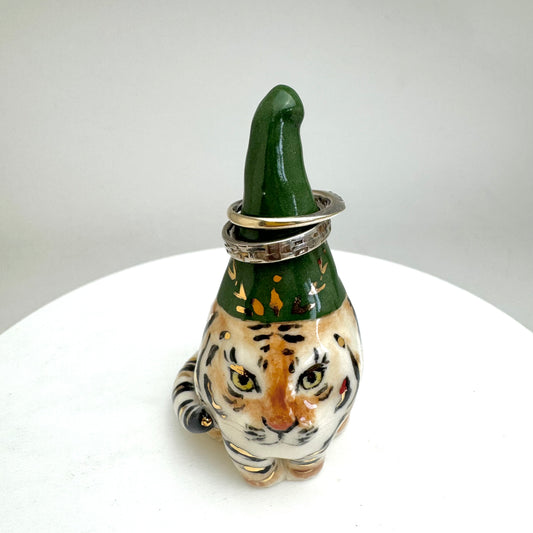 Tiger Gnome Ring Cone