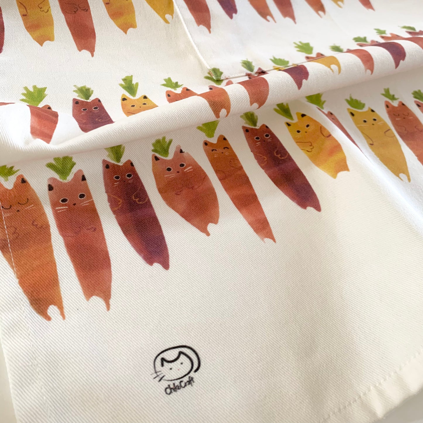 Carrot Cat Apron