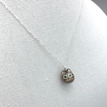 Brown Tabby Necklace