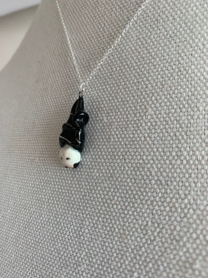 Cat Bat Necklace