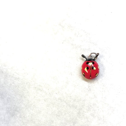 Tiny Ladybug Charm Necklace