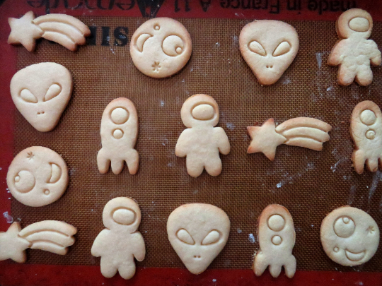 Outer Space Cookie Cutters & Stamps