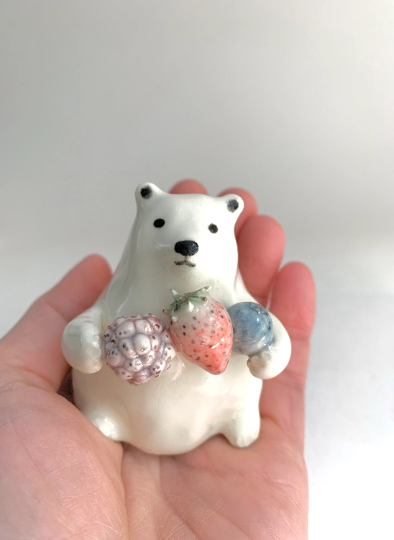Berry Bear Necklace