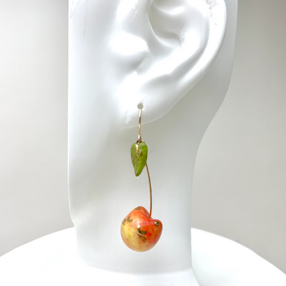 Cherry Cat Earrings