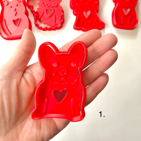Puppy Cookie Cutters & Stamps