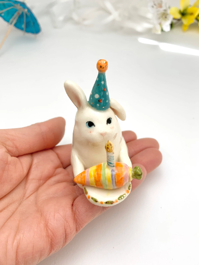 Easter Bunny Figurine