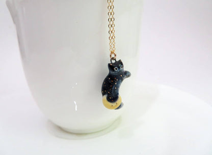Moon Cat Necklace