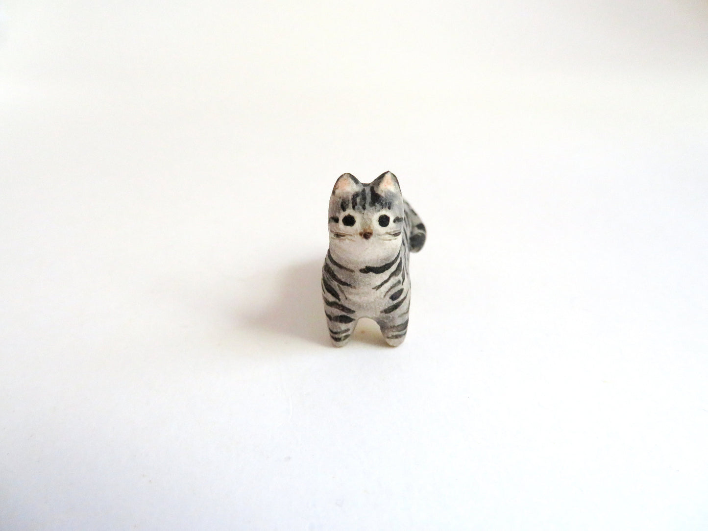 Miniature Cat Figurine