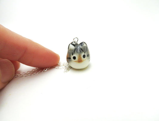 Tabby Cat Necklace