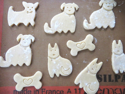 Dog Cookie Cutters & Stamps