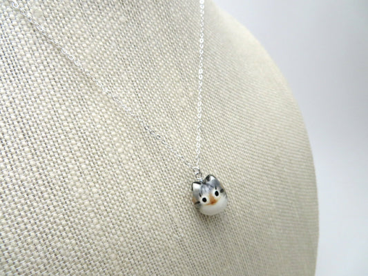 Tabby Cat Necklace