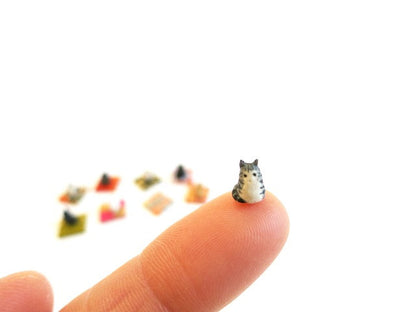 Tiny Cat Figurine