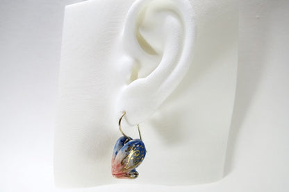 Blue Butterfly Earrings