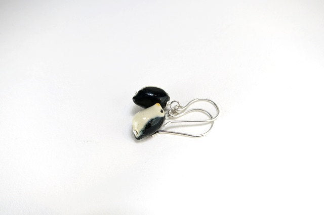 Penguin Dangle Earrings