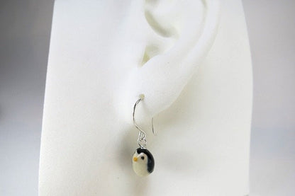 Penguin Dangle Earrings
