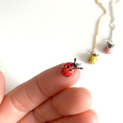 Ladybug sales charm necklace