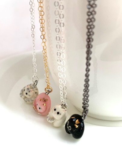 Round Cat Necklace